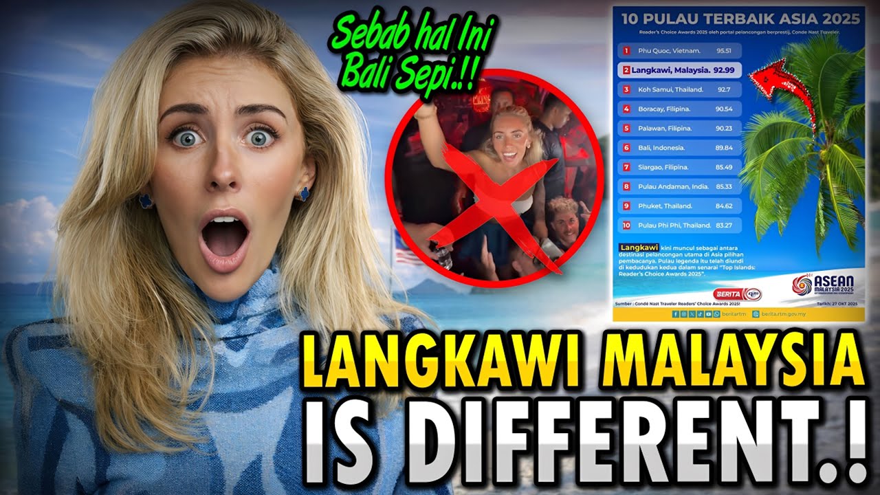 Orang Luar Negara SHOCK‼️ Tak Macam BALI INDONESIA, LANGKAWI MALAYSIA Jauh Berbeza⁈