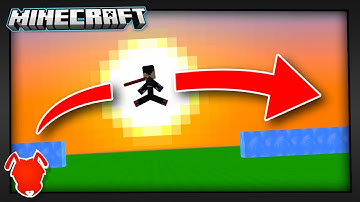 Longest Possible Jump in Minecraft?!