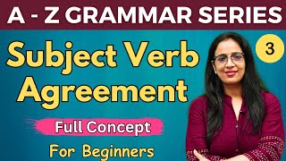 Subject - Verb - Agreement  - 3 | English Grammar || SSC CGL 2023 | English With Rani Ma'am