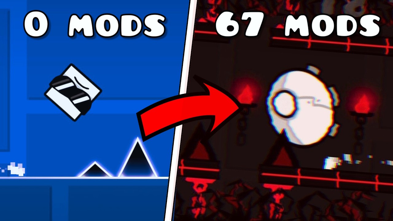 I tested the WORST mods in geometry dash - YouTube