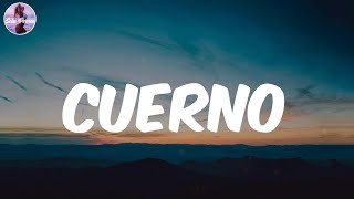 Video thumbnail of "(Lyrics/Letra) Cuerno - LAGOS"