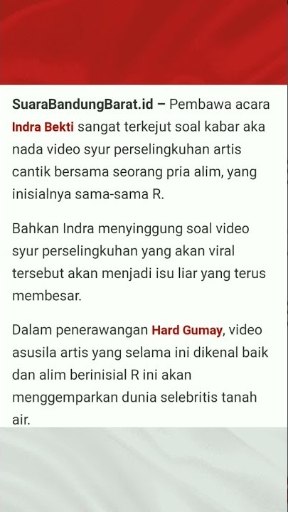 TERUNGKAP! Video Syur Artis Cantik R dengan Pria Alim Viral#shorts#beritaterbaru#beritaviral