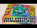 Beat plastic pollution drawing  stop plastic poster chart project  ban plastic