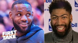 Anthony Davis is pushing LeBron to make the 2020 NBA All-Defensive 1st Team | First Take