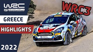 WRC3 Rally Highlights : Friday | WRC EKO Acropolis Rally Greece 2022