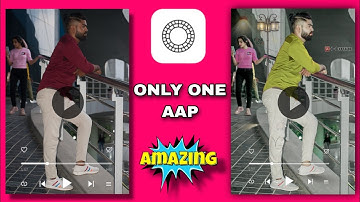 video editing app vsco, video background colour change and glich editor aap