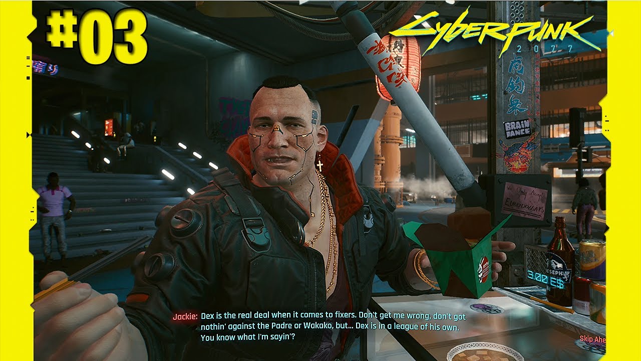 CYBERPUNK 2077 Getting Cyberware From The Ripperdoc Part 3