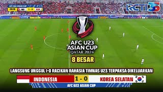 🔴LIVE RCTI \u0026 K-VISION - INDONESIA VS KOREA SELATAN | GOLL CEPAT TIMNAS U23 NGERI RACIKAN RAHASIA STY