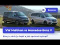 Velký test VW Multivan vs Mercedes-Benz třídy V aneb který z nich vybrat?