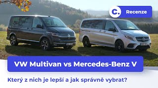 Velký test VW Multivan vs Mercedes-Benz třídy V aneb který z nich vybrat?