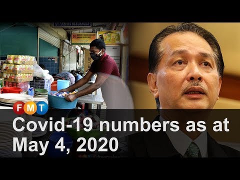 Covid-19 numbers as at May 4, 2020