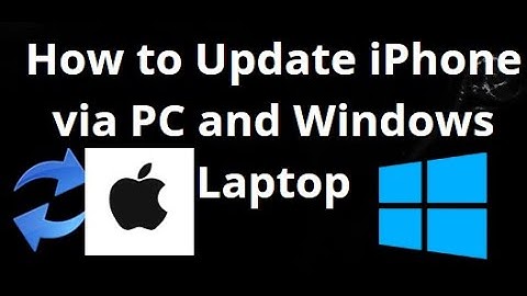 How to Update iPhone via PC and Windows Laptop — Complete Guide