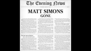 Gone - Matt Simons (Audio Only) chords