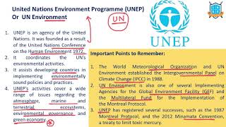 What is United Nations Environment Program (UNEP) ? || UNEP అంటే ఏమిటి? || La Excellence