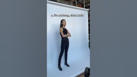 How To Take Good Modeling Digitals #modeldigitals #nycmodel #digitals