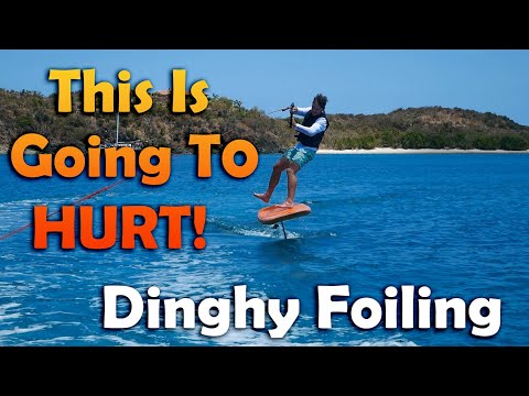 Foil Boarding behind the Dinghy - S6:E45