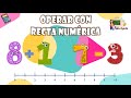 Operar con recta numérica | Aula chachi - Vídeos educativos para niños