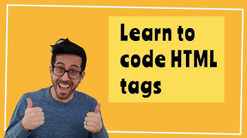 Coding from scratch! Learn basic HTML tags: header, main, footer, div and h1-h6