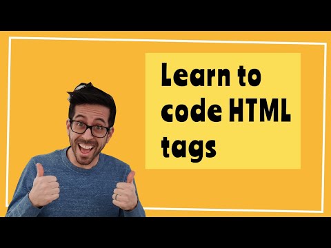 Coding from scratch! Learn basic HTML tags: header, main, footer, div and h1-h6