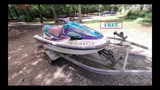 I GOT a JET SKI FOR FREE!