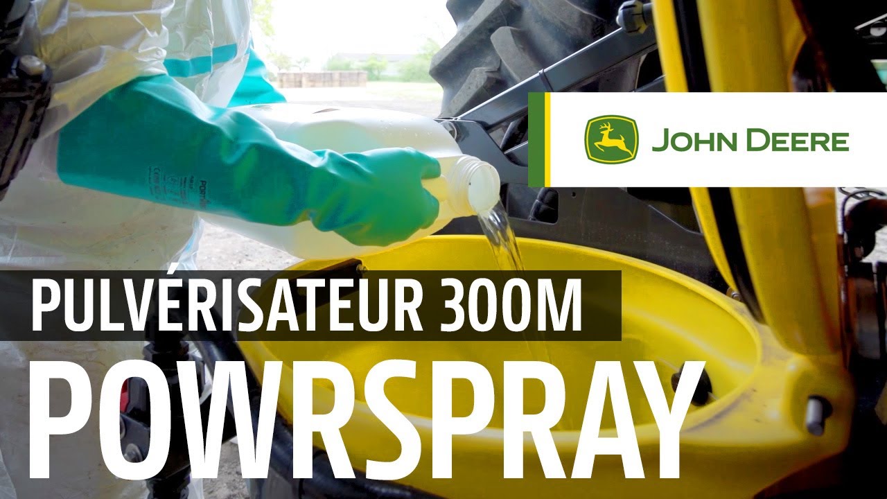 Pulvérisateur John Deere 300M : EFFICACITÉ et PRÉCISION avec PowrSpray