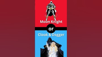 Moon Knight vs Cloak & Dagger #moonkinght #cloakanddagger #marvel