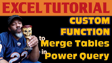 Custom Function in Power Query to Merge 2 Tables