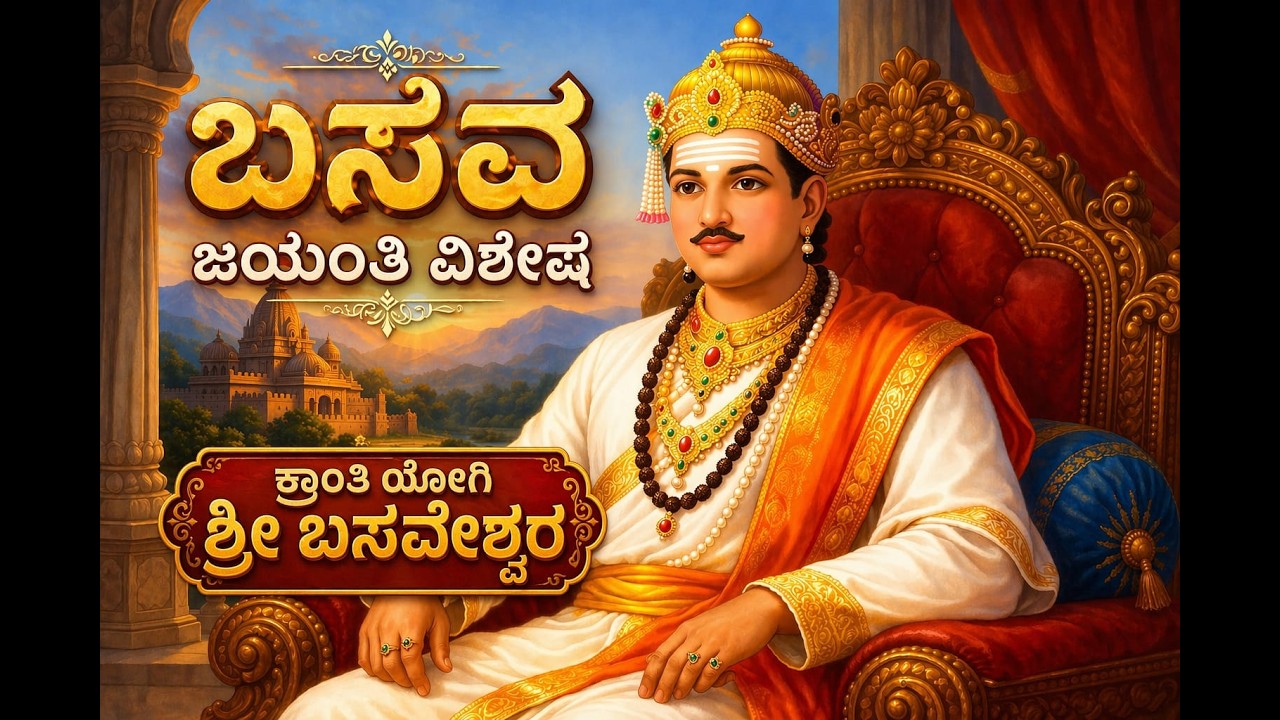ಬಸವ ಜಯಂತಿ ವಿಶೇಷ | ಕ್ರಾಂತಿ ಯೋಗಿ ಶ್ರೀ ಬಸವೇಶ್ವರ | Basava Jayanti ...