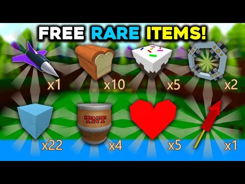 How to get FREE RARE ITEMS!! (Tutorial) | Build a boat for Treasure ROBLOX