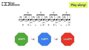 Double Drag Tap | Learn the 40 Essential Drum Rudiments