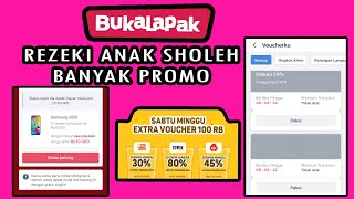 Promo menarik di BukaLapak belum tentu yang lain tau