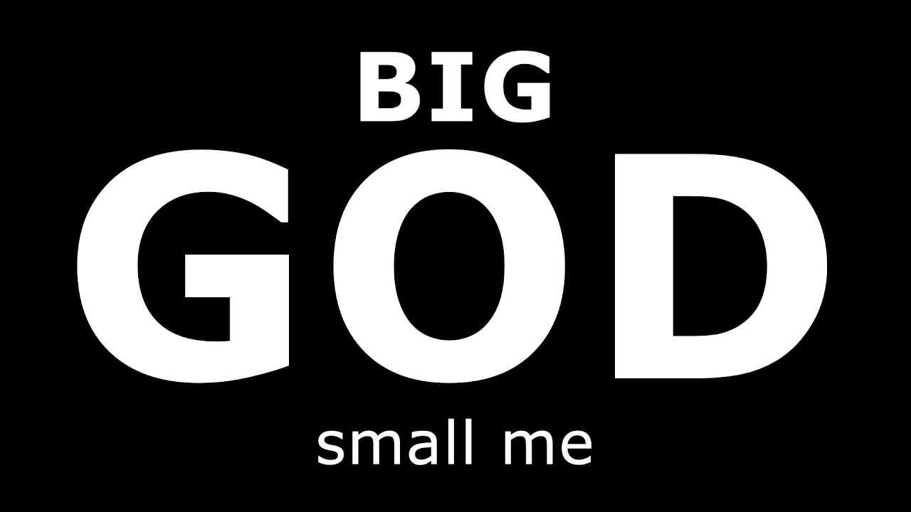 Large Me Small BIG GOD small me || Week 2 || 3 November || AFR - YouTube