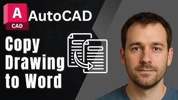 AutoCAD: How to Copy a Drawing to Word Without Exporting (2025 Tutorial)