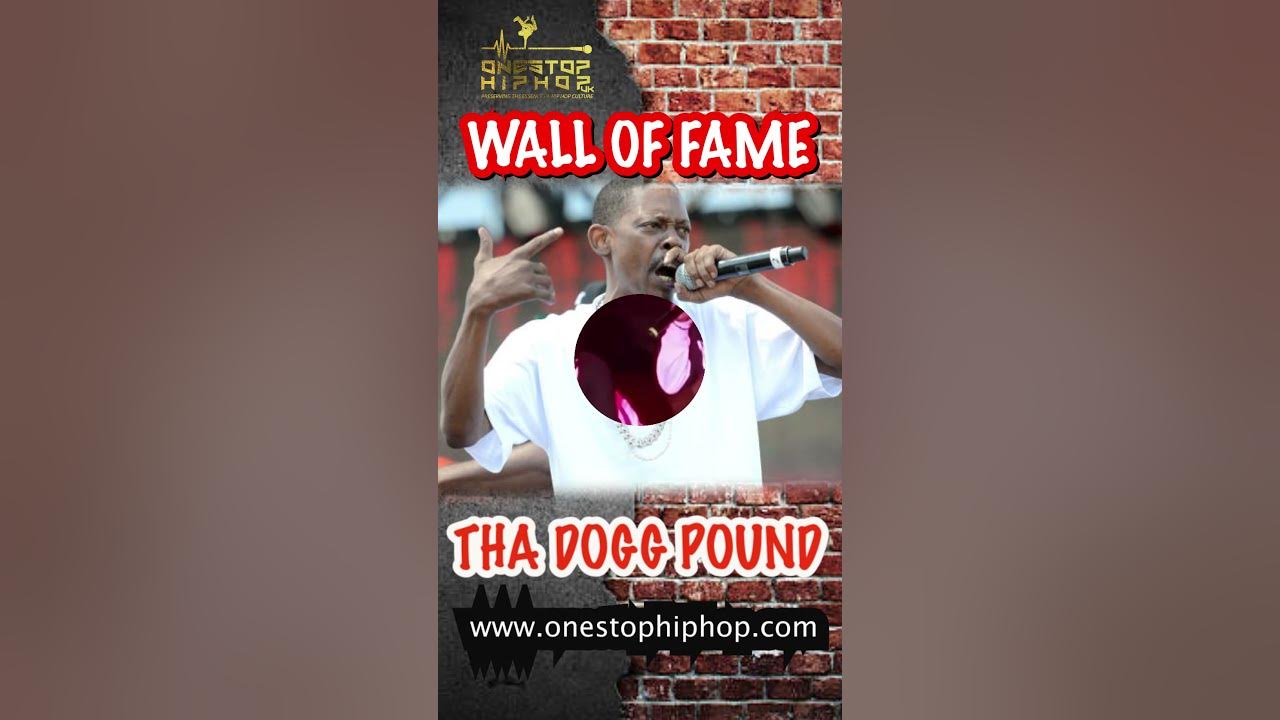 THA DOGG POUND West Coast Legends 90s Hip Hop Snoop Dogg Dr Dre One Stop Hip Hop Wall Of Fame #rap