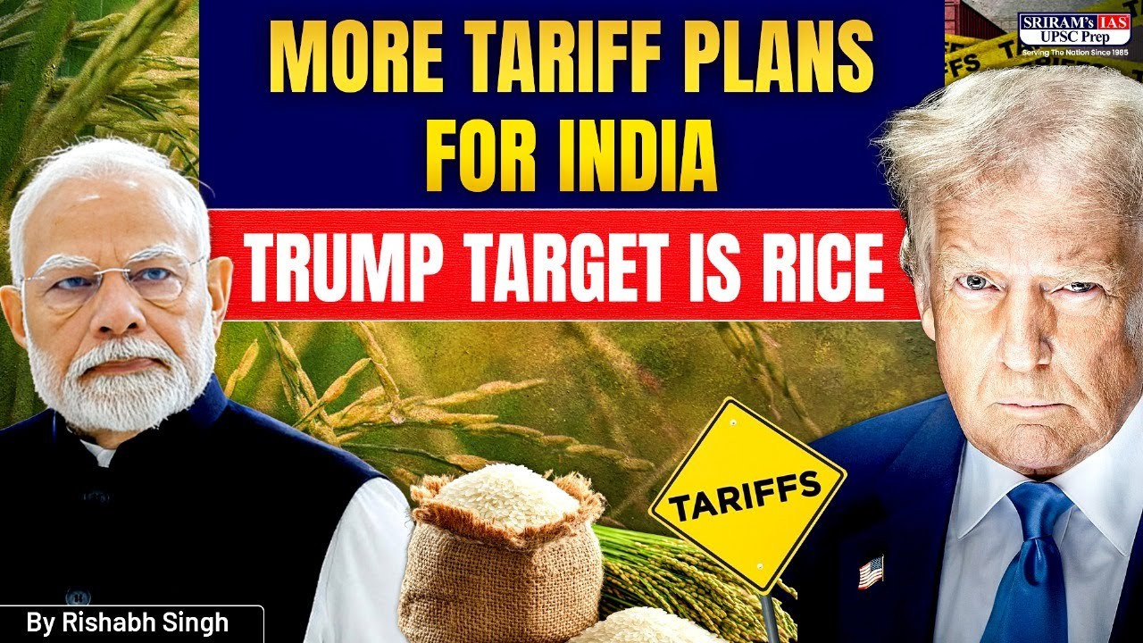 Trump 'WARNS' India with New Tariffs | Alleges 'DUMPING' Rice! 