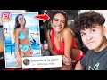 Surprising my Little Brother with his DREAM GIRL (Sommer Ray)