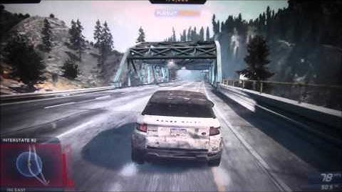 need for speed most wanted 2012 Range Rover Evoque crash test