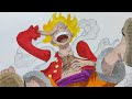 Vẽ Luffy | Cách vẽ luffy gear 5 nika | Joy Boy | BER ART #42