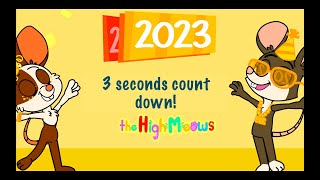 3 seconds New Year Countdown with Rosie and Jimmy | Happy new year 2023