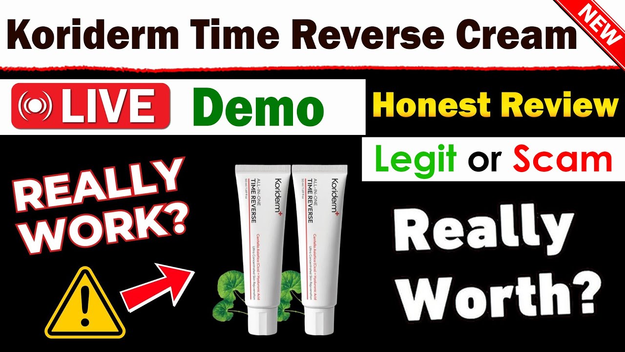 Обзор крема Koriderm Time Reverse | Действительно ли он эффективен или это просто рекламный ход?