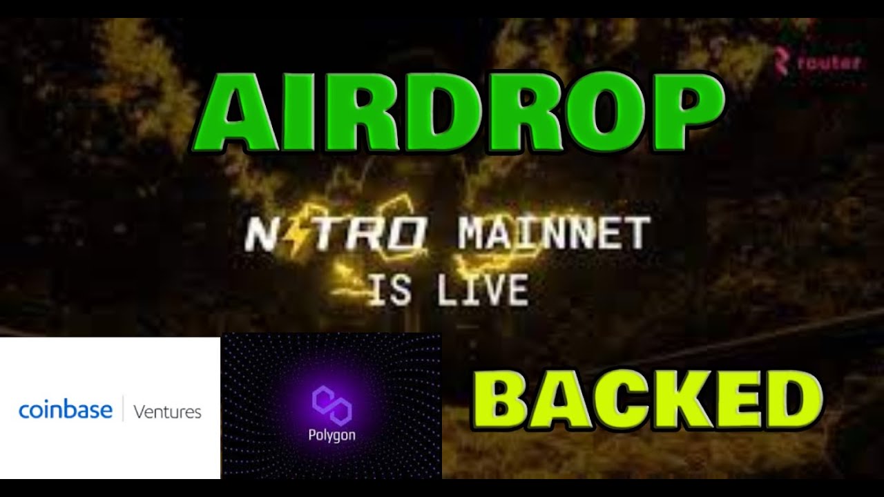 Airdrop router nitro proyecto muy top respaldado por polygon y