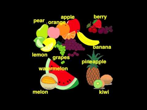 Lectie De Engleza Pentru Copii Fructe Youtube