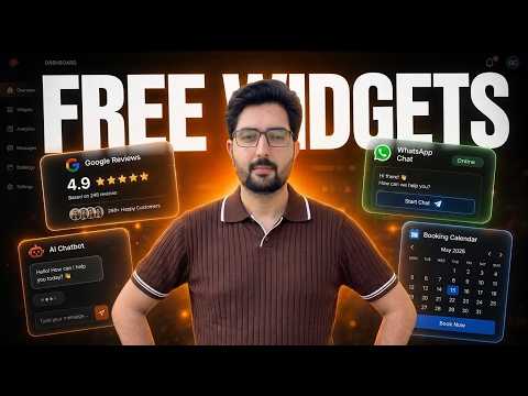 Get 150+ Website Widgets Completely FREE (Works on ANY Site)