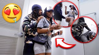 I ASKED KAELA COULD WE D0 IT IN THE FITTING ROOM🥵😍… *She Was On Demon Time* 😈