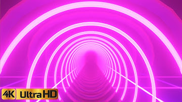 NEON TUNNEL VJ LOOP CYBERPUNK Background Effects ⚡️