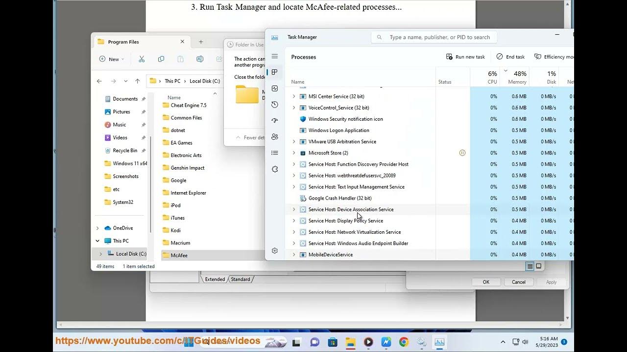 Stop protect your digital life pop up from mcafee webadvisor on windows