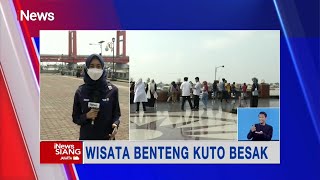 Wisatawan Nikmati Keindahan Sungai Musi dari Benteng Kuto Besak, Palembang #iNewsSiang 10/10 screenshot 5