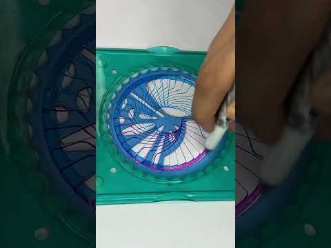 Watch ASMR Spirograph Creations That Will Amaze You #art #asmr #spirograph #shorts #2025 #usa