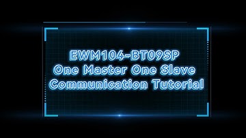 EBYTE EWM104-BT09SP Data Transmission BLE5.0 Ble Slave Wireless Module Communication Tutorial