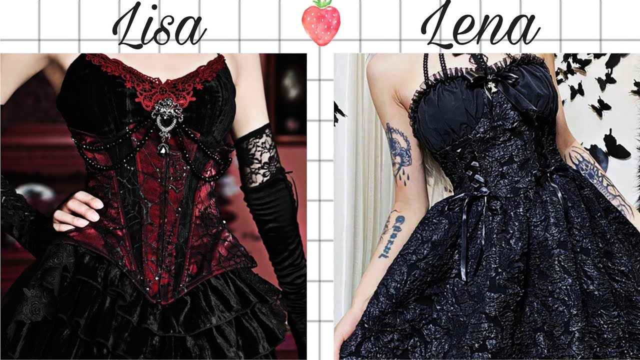 Lisa or Lena (Goth edition🕷🕸💀👻)